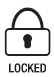 locked sign