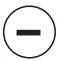 minus sign