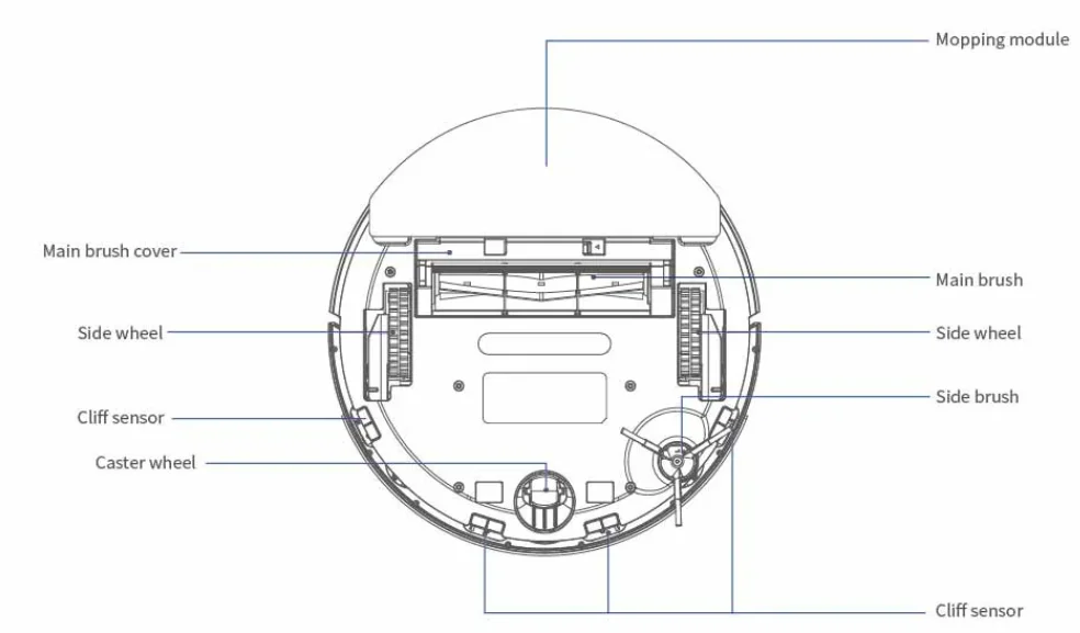 AIRROBO T10+ Self-Empty Robot Vacuum Cleaner-5