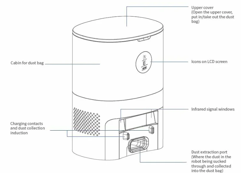 AIRROBO T10+ Self-Empty Robot Vacuum Cleaner-7