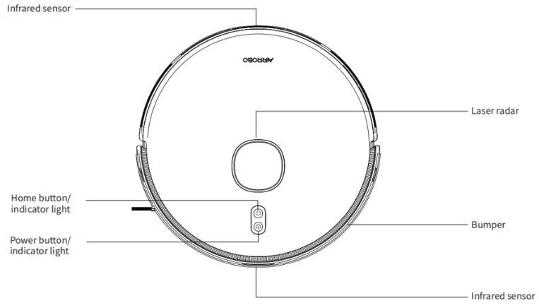 AIRROBO T25+ Robot Vacuum Cleaner-4