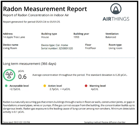 Airthings Corentium Home 2 Digital Radon Detector-5
