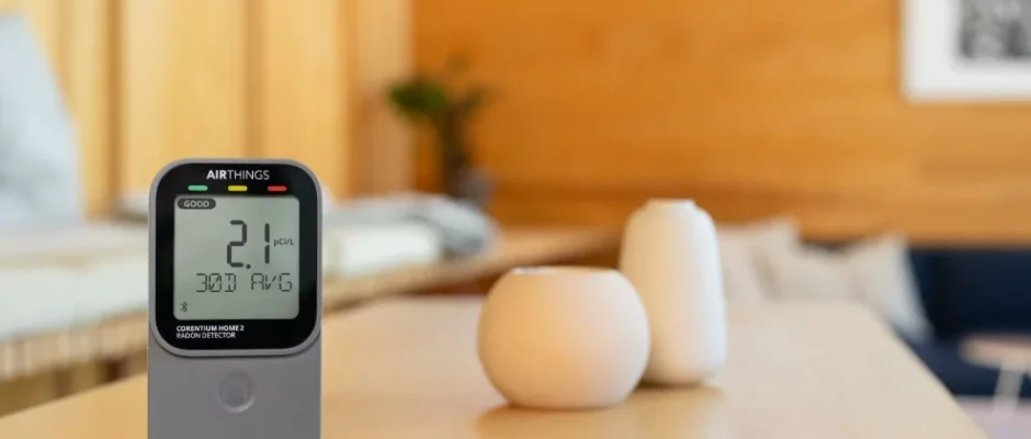 Airthings Corentium Home 2 Digital Radon Detector-featured