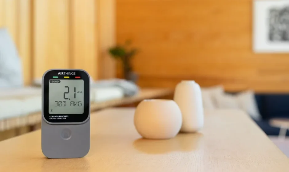 Airthings Corentium Home 2 Digital Radon Detector-featured