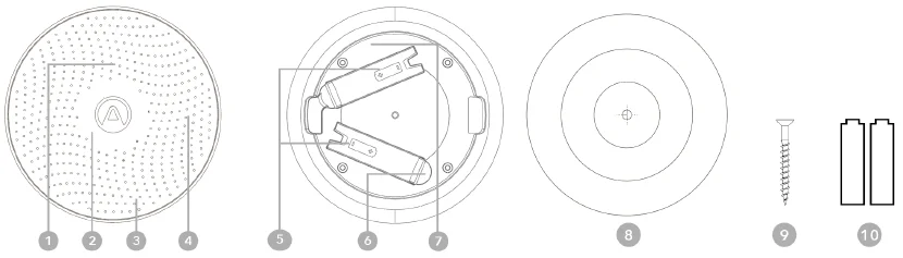 Airthings Wave Enhance Smart Radon Detector-1