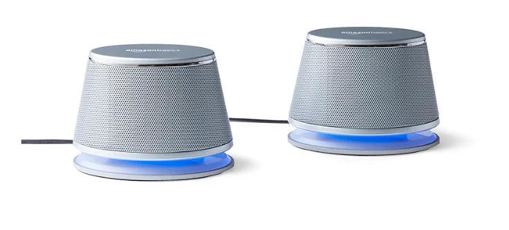 Amazon Basics Stereo 2.0 Speakers for PC-pi