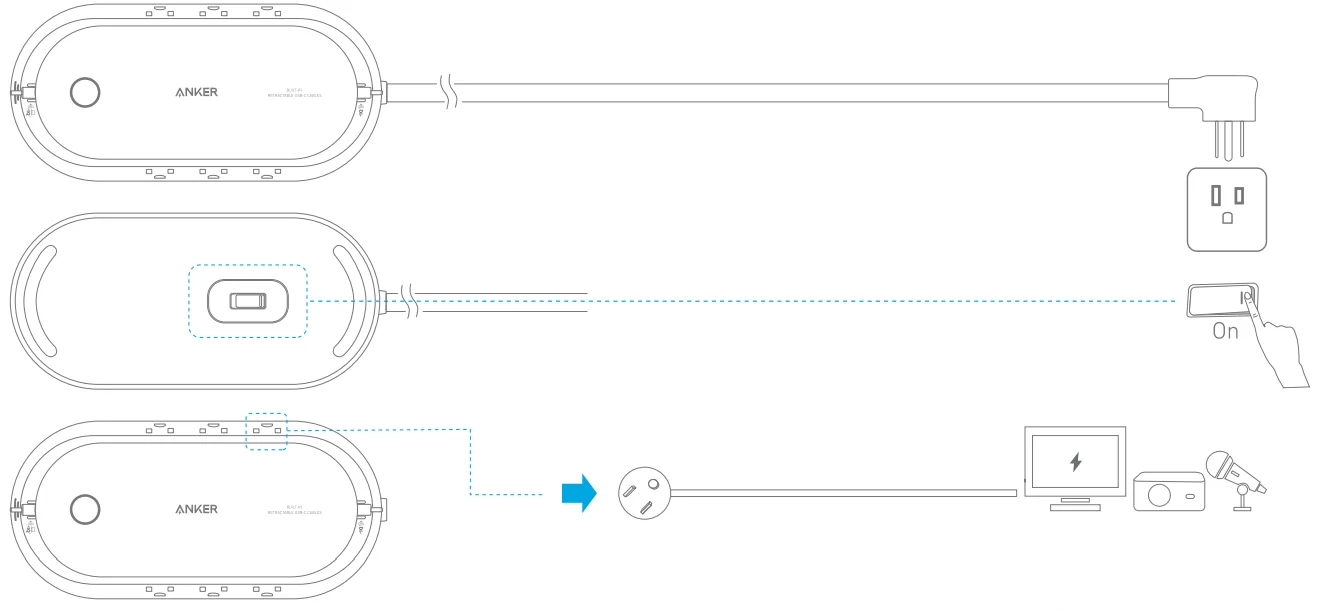 Anker 647 10-in-1 Power Strip Charging Station-3