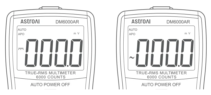 AstroAI DM6000AR Digital Multimeter and Analyzer User Manual AstroAI DM6000AR Digital Multimeter and Analyzer- 10