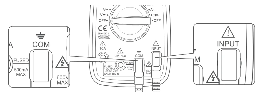AstroAI DM6000AR Digital Multimeter and Analyzer User Manual AstroAI DM6000AR Digital Multimeter and Analyzer- 16