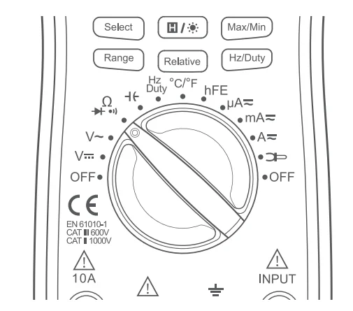 AstroAI DM6000AR Digital Multimeter and Analyzer User Manual AstroAI DM6000AR Digital Multimeter and Analyzer- 20
