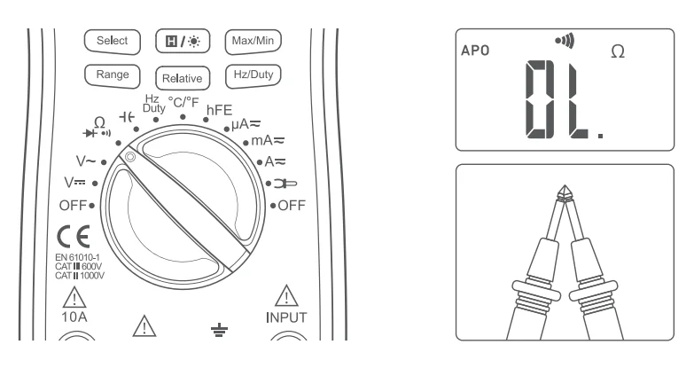 AstroAI DM6000AR Digital Multimeter and Analyzer User Manual AstroAI DM6000AR Digital Multimeter and Analyzer- 5