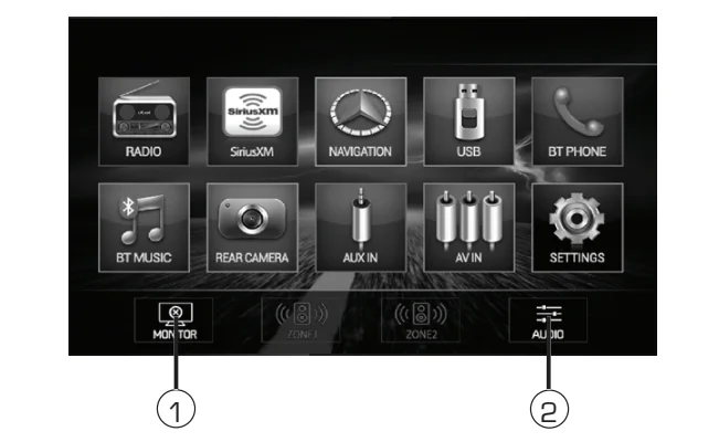 Axxera AVM211NAV Multimedia Receiver -11