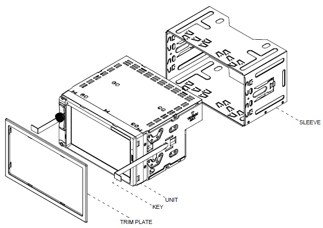 Axxera AVM82NAV Multimedia Navigation Receiver-1