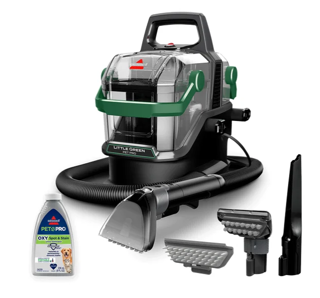 BISSELL 3909 Little Green Pet Pro Portable Carpet Cleaner-pi