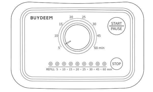 BUYDEEM G32 Mini Electric Food Steamer 3