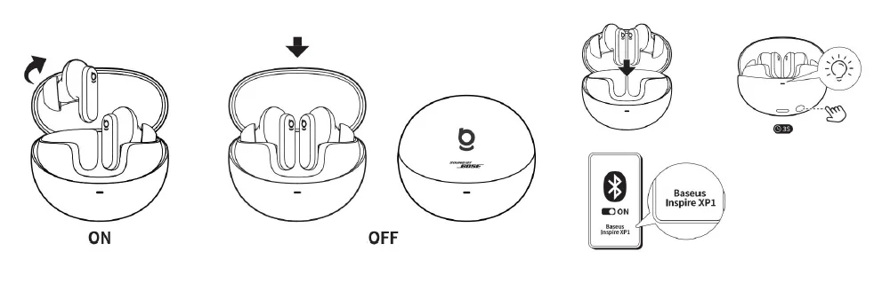 Baseus Inspire XP1 Adaptive Noise Cancelling Earbuds- 3