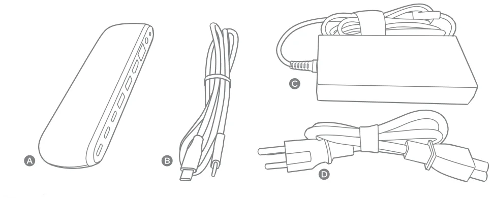 Beflo Pebble Pro Portable Laptop Docking Station-2