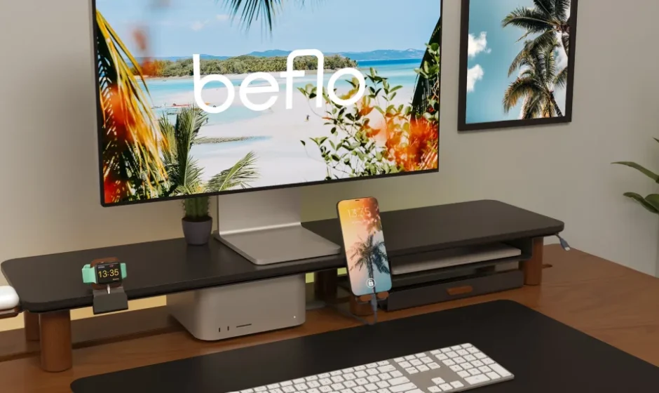 Beflo Plateau Modular Desk Shelf-fi