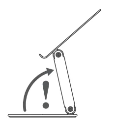 Beflo Slant Tilted Laptop Stand-2