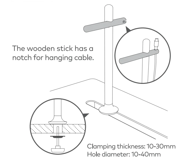 Beflo Thuja Headphone Stand-5