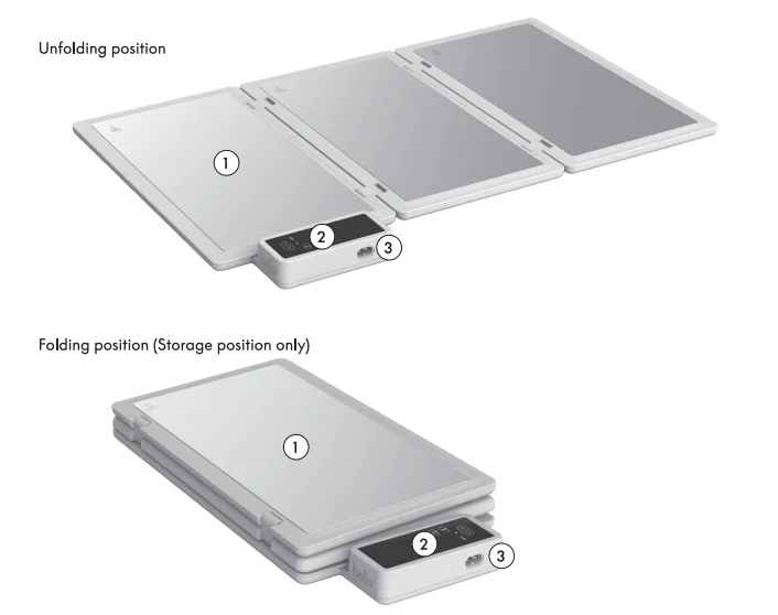 Bella 35135 Fold & Store Warming Tray 1