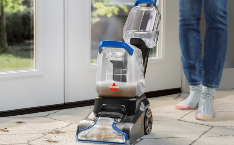 Bissell 3948 TurboClean PET Upright Carpet Cleaner Manual feat