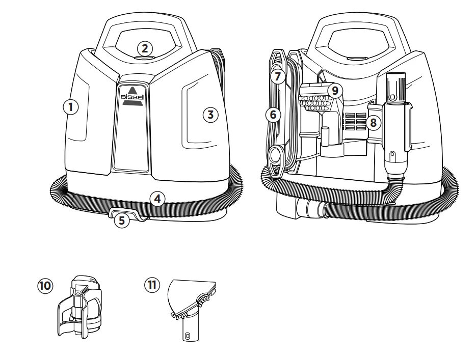 Bissell 5207 Little Green ProHeat Portable Carpet 2