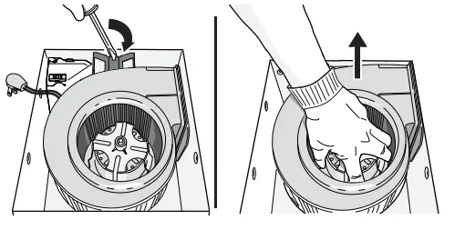 Broan AE80K Bath Ventilation Exhaust Fan 3