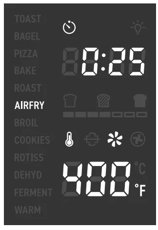 COSORI CO130-AO 30 Liter Air Fryer Oven User Manual COSORI CO130-AO 30 Liter Air Fryer Oven 16