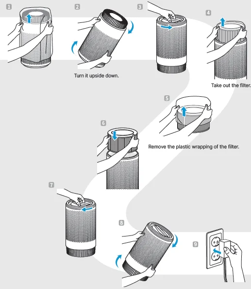 Coway AIRMEGA 50 Air Purifier-1