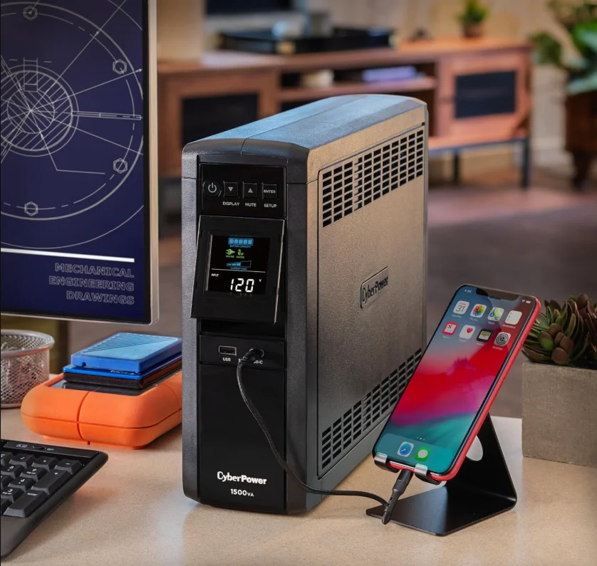 CyberPower CP1500PFCLCD PFC Sinewave UPS Battery Backup User Manual