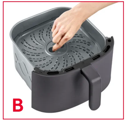 DASH DCAF80001 8QT Tasti Crisp Pro Max Air Fryer User Manual DASH DCAF80001 8QT Tasti Crisp Pro Max Air Fryer 4