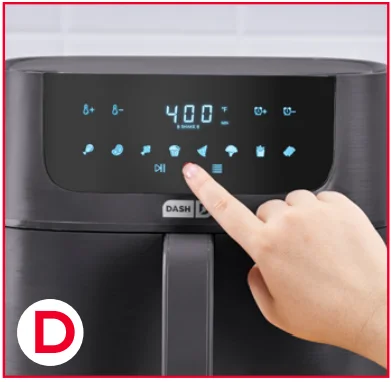 DASH DCAF80001 8QT Tasti Crisp Pro Max Air Fryer User Manual DASH DCAF80001 8QT Tasti Crisp Pro Max Air Fryer 6