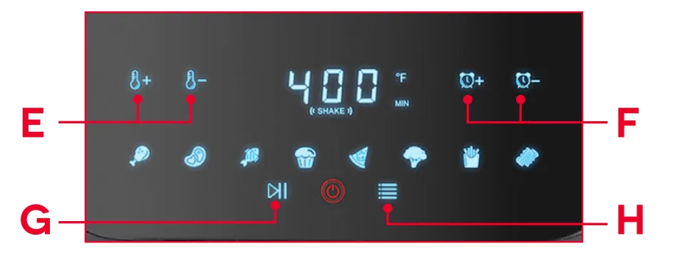 DASH DCAF80001 8QT Tasti Crisp Pro Max Air Fryer User Manual DASH DCAF80001 8QT Tasti Crisp Pro Max Air Fryer 7