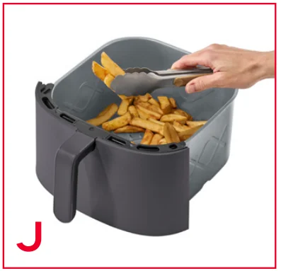 DASH DCAF80001 8QT Tasti Crisp Pro Max Air Fryer User Manual DASH DCAF80001 8QT Tasti Crisp Pro Max Air Fryer 9