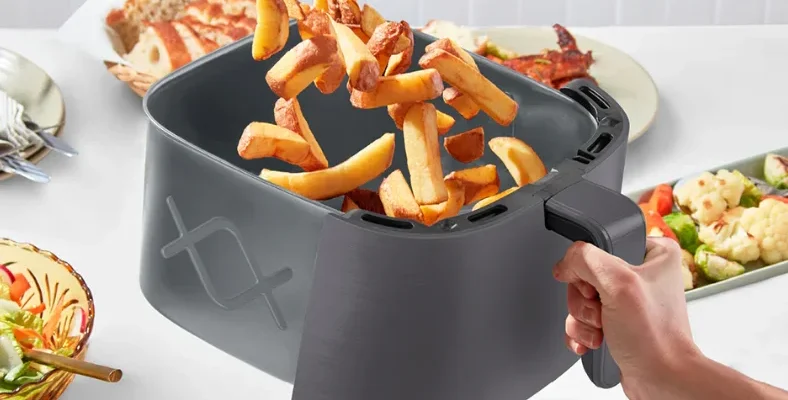 DASH DCAF80001 8QT Tasti Crisp Pro Max Air Fryer feat