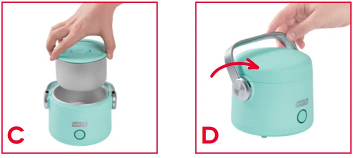 DASH DLB200GBAQ06 Hot2G Electric Lunchbox User Manual DASH DLB200GBAQ06 Hot2G Electric Lunchbox 3
