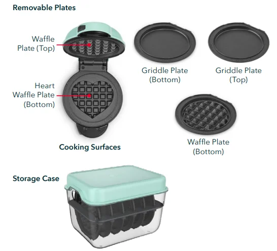 Dash DIW036GBRD04 Holiday Multimaker Mini System User Manual Dash DIW036GBRD04 Holiday Multimaker Mini System 2