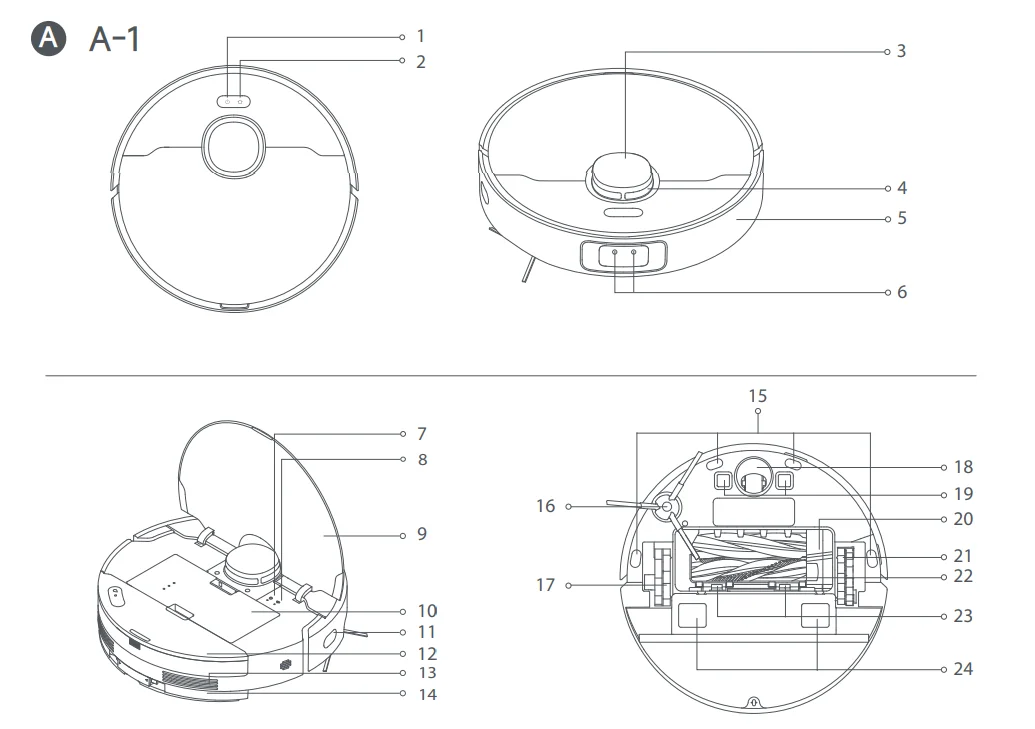 Dreame D20 Plus Auto-Empty Robot Vacuum and Mop 1