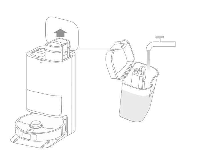 Dreame D20 Ultra Mop Self-Cleaning 19