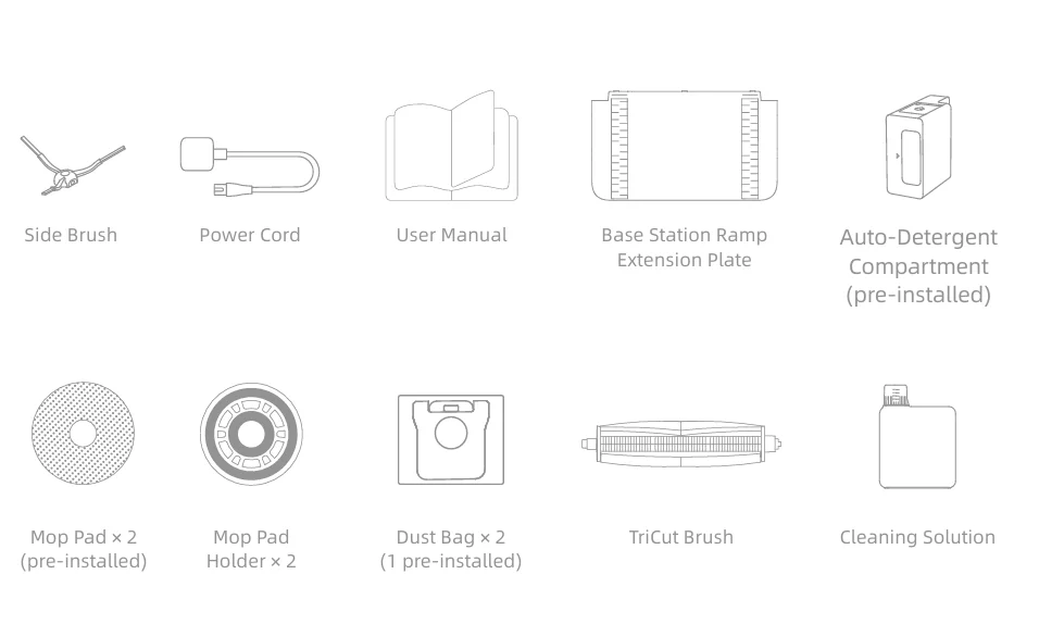 Dreame L40 Ultra CE Robot Vacuum and Mop Self-Cleaning 2