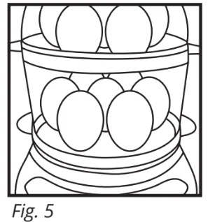 Elite Gourmet EGC314B 14-Egg Programmable Easy Egg Cooker 9