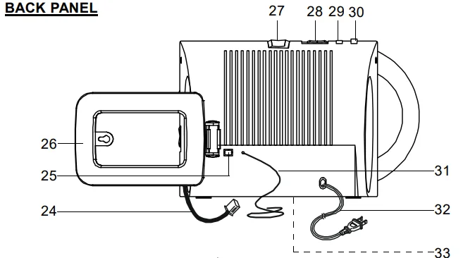Emerson CKD2328 CD Stereo Clock Radio 10