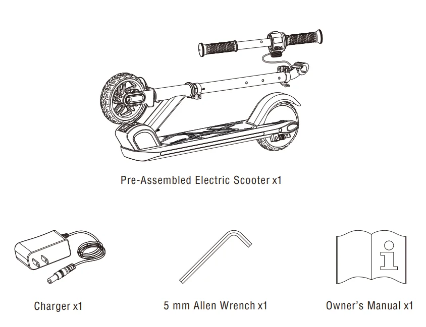 Fanttik C100 Pro Electric Scooter for Kids-1
