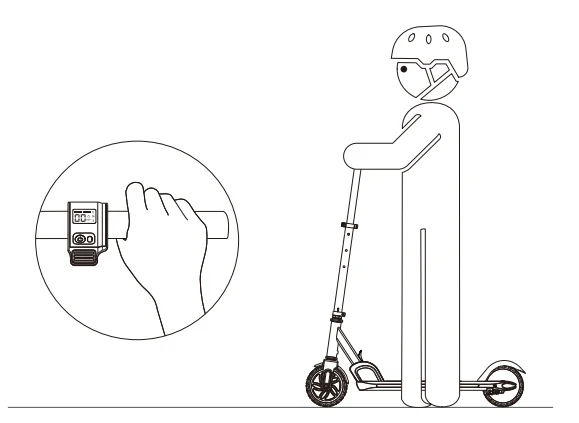 Fanttik C100 Pro Electric Scooter for Kids-23