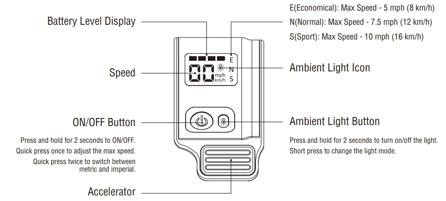 Fanttik C100 Pro Electric Scooter for Kids-3