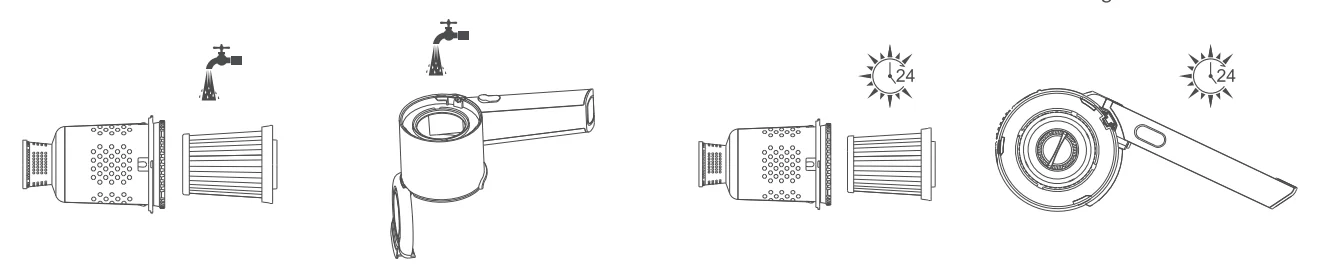 Fanttik Fold V10 APEX Pivot Cordless Car Vacuum-10