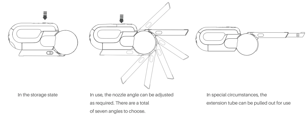 Fanttik Fold V10 APEX Pivot Cordless Car Vacuum-6