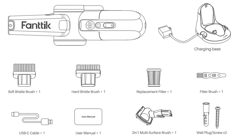Fanttik Fold V10 Ultra Deluxe Handheld Vacuum 4