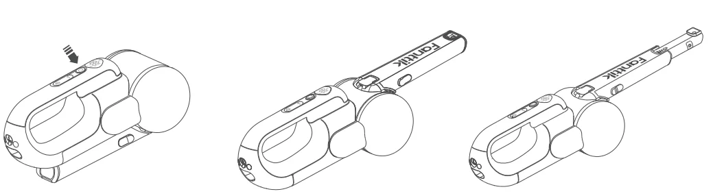 Fanttik Fold V10 Ultra Deluxe Handheld Vacuum 8